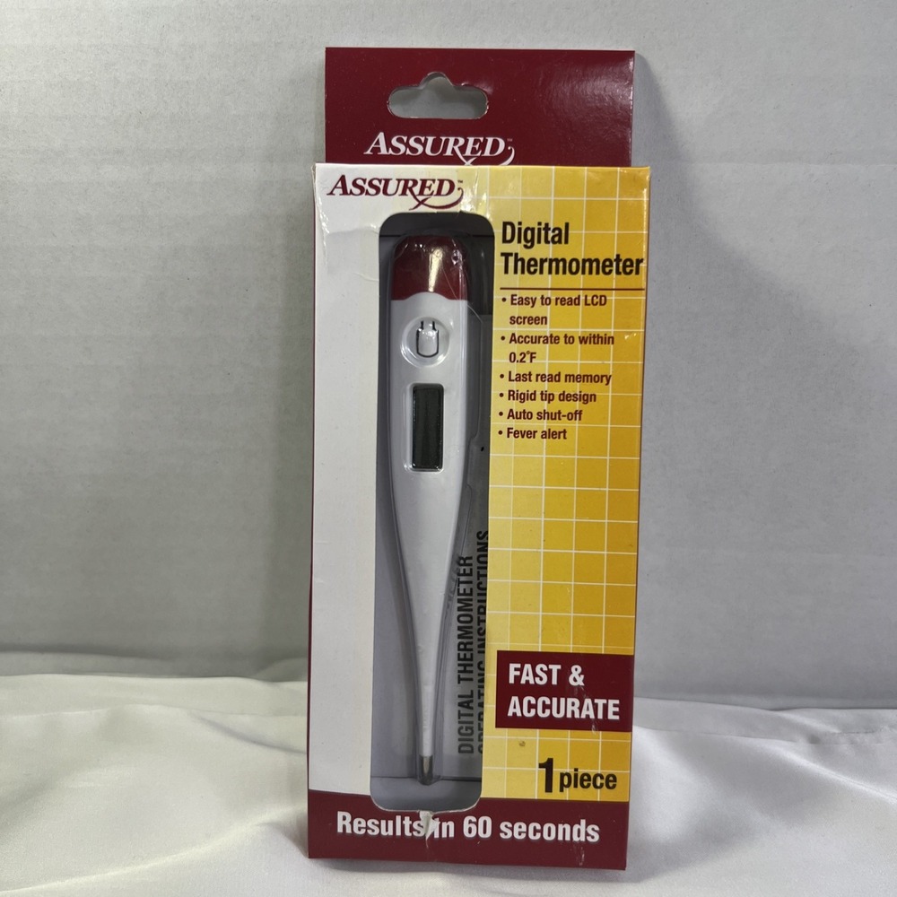 ASSURED LCD DIGITAL THERMOMETER FAST & ACCURATE NEW